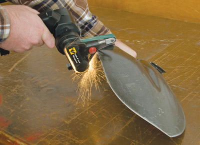 Darex Work Sharp sharpening shovel