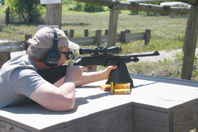 Shootin ghte Escort 20 gauge slug gun