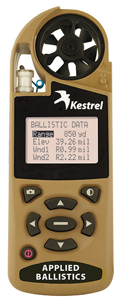 Kestrel Shooter's Weather Meter