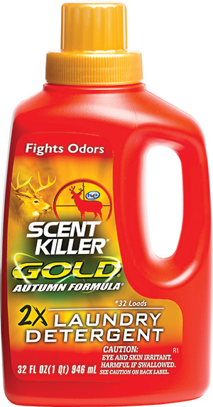 Wildlife Research Center Scent Killy gold laundry detergent