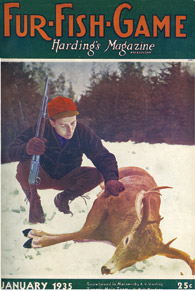 January 1935 hunter with deer