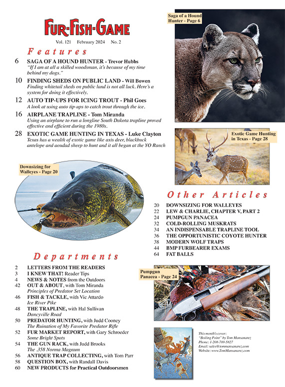 February 2024 FUR-FISH-GAME Index page